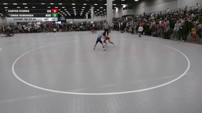 63 lbs Champ. Rd Of 64 - Owen Sorensen, MN Elite Wrestling Club vs Carter Starks, Harvey Twisters WC