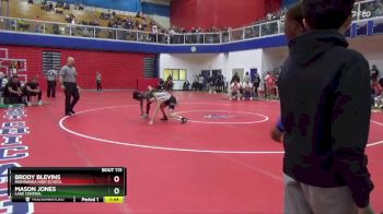 106 lbs Quarterfinal - Mason Jones, Lake Central vs Brody Blevins, Mishawaka High School