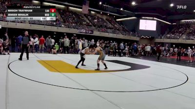 93 lbs Consi Of 8 #2 - Nikkoh Traynham, Elmira vs Jensen Mihalik, Middlebury Center