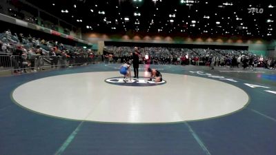 110 lbs Consi Of 8 #1 - Alexis Novoa, Apple Valley vs Bella Coronado, McQueen