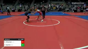 107 lbs Prelims - Emma Wissman, Lady Outlaws vs Zoey Sparks, Dark Cloud Wrestling Club