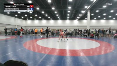 132 lbs Quarters - Noah Lynch, Vahalla vs Ashton Glasgow, Glasgow Wrestling Academy