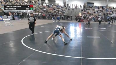 A 106 lbs Cons. Round 1 - Landon Anderson, Millington Central High School vs Talon Velez, McMinn Central High School