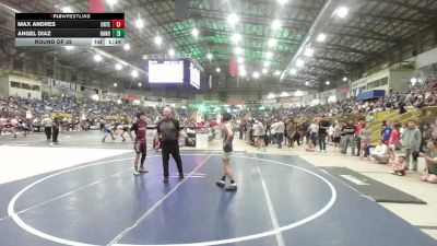 100 lbs Round Of 32 - Max Andres, Ortega Middle School vs Angel Diaz, Hanover