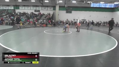 165 lbs Cons. Round 1 - Aba Autrey, Hill Trained vs Anthony Totta, Purler Wrestling Academy