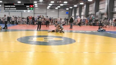 120 lbs Round 2 (10:45am Saturday) - Amari Jenkins, PA Gold vs Carter Sosa, Rough House W.C.