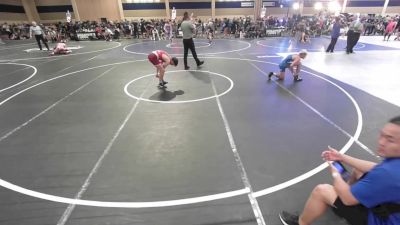 123 lbs Quarterfinal - Jayden Preston, Live Training vs Brady Jones, Rancho Bernardo WC