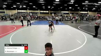 101 lbs Consi Of 8 #2 - Krystal Corona Ortega, Legends Of Gold vs Sofia Abramson, Legends Of Gold