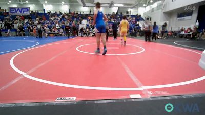 140 lbs Quarterfinal - Kydon Harness, Keystone Kids Wrestling Club vs Hudson Hicks, Sallisaw Takedown Club