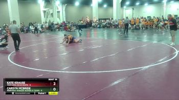 115 lbs Semis & Wb (16 Team) - Kate Krause, Team Iowa Beach Bums vs Carsyn Mcbride, Nebraska Wonder Women (A Team)