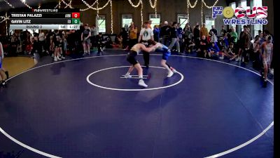 106-114 lbs Round 2 - Tristan Palazzi, Armstrong vs Gavin Litz, Kiski Area