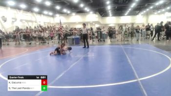 55 lbs Quarterfinal - Kainoa Gacuma, Reign WC vs Sariah The Last Panda, No Team