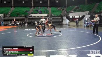 132 lbs Quarterfinal - Matthew Dupree, Scottsboro vs JAMICHAEL Finley, Lincoln