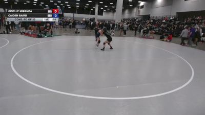 110 lbs Cons. Rd Of 32 - Giselle Miranda, Bear Wrestling Academy vs Caiden Baird, Ohio