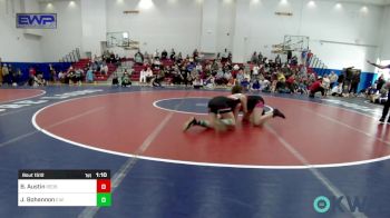 135 lbs Rr Rnd 2 - Brooklyn Austin, Redskins Wrestling Club vs Jaxon Bohannon, Elgin Wrestling