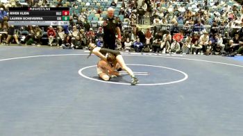 110 lbs Final - River Klein, Douglas vs Lauren Echeverria, Crook County