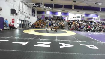 Boys 128 lbs Quarterfinal - Domingo Martinez, Live Oak Boys vs Brice Bearchum, Red Bluff Boys