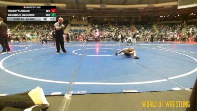 55 lbs Final - Traesyn Anglin, Hawks WC Lincoln vs Gannicus Hancock, Chickens Wrestling
