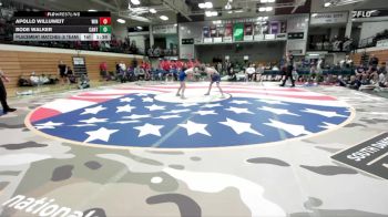 106 lbs Placement Matches (8 Team) - Bode Walker, Canton vs Apollo Willuweit, Winner