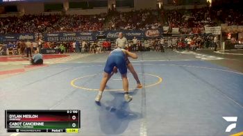 D 2 190 lbs Quarterfinal - Cabot Cancienne, Vandebilt Catholic vs Dylan Mesloh, Parkway