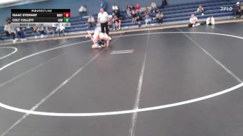 125 lbs 3rd Place Match - Isaac Stewart, Mary vs Colt Collett, Cowley College