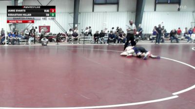 184 lbs Quarterfinal - Jamie Evarts, Williams vs Sebastian Hiller, Trinity