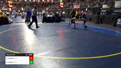 66 lbs Round Of 16 - Abigail Clarke, Hempfield vs Audriana Calvin, Seneca Valley