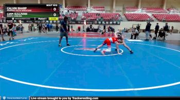 110-117 lbs Round 1 - Calvin Sharp, Madison Youth Wrestling vs Liam Sullivan, North Carolina