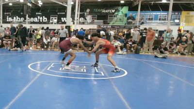 154 lbs Rr Rnd 2 - Mikhail Razzak, War Dog AC - HSC vs Landon Sansone, Dark Horse Red - HSC