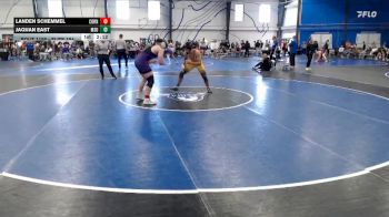 Elite 184 lbs Cons. Round 3 - Landen Schemmel, Cornell College vs Jaquan East, Minnesota State