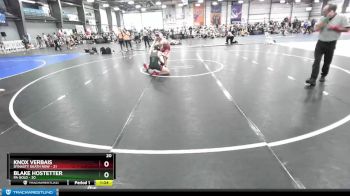 130 lbs Rd# 9- 2:15pm Saturday Final Pool - Blake Hostetter, PA Gold vs Knox Verbais, Dynasty Death Row