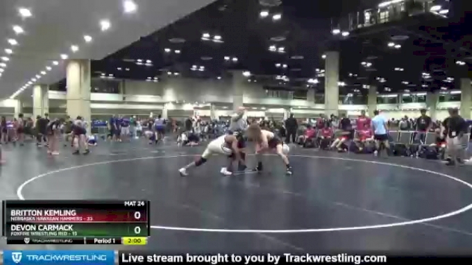 170 lbs Round 9 (10 Team) - Devon Carmack, Foxfire Wrestling Red vs ...