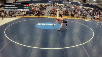 149 lbs Champ. Round 1 - Ethan Composto, Gettysburg vs Shane Kibler, King`s (pa)