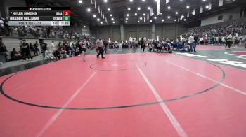 138 lbs Champ. Round 1 - Kyler Simons, Dowling Catholic vs Braden Williams, Seckman