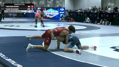 60 kg Quarters - Treygen Morin, Suples Wrestling Club vs Zane Richards, Illinois RTC/ Titan Mercury Wrestling Club