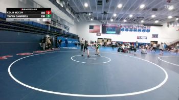 113 lbs Cons. Round 5 - Tayvin Campbell, Kelly Walsh vs Colin McCoy, Chadron