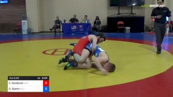 61 kg Con 8 #2 - Christopher Sandoval, Northern Colorado Wrestling Club vs Derek Spann, Bulls Wrestling Club