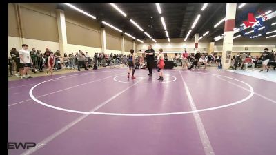 78 lbs Consi Of 4 - Easton Quade, Warrior Trained Wrestling vs Jayden Alcantara, Silverback Wrestling Fort Worth
