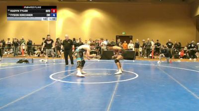 165 lbs Champ. Rd Of 16 - Kadyn Tyler, Outsiders vs Tyson Kirchner, Exodus Wrestling Club