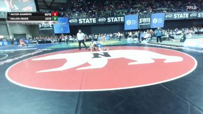 Boys 1A 106 lbs 3rd Place Match - Jacob Gambito, Wapato vs Dillon Regis, La Center