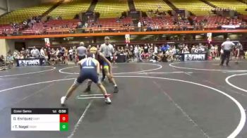 132 lbs Consolation - Dylan Enriquez, Sartell vs Tyler Nagel, Nebraska Titans