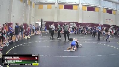 76/80 Round 3 - Chance Connolly, Cane Bay Cobras vs Gabriel Daniel, Pelion Youth Wrestling