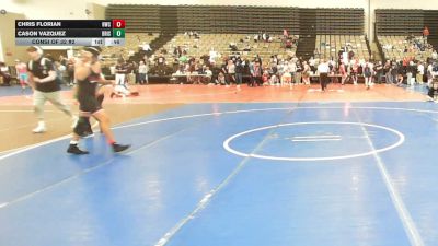 128-H lbs Consi Of 32 #2 - Chris Florian, Hightstown/East Windsor Wrestling Club vs Cason Vazquez, Bristol