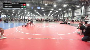 105 lbs Rr Rnd 3 - CJ Dreshman, TDWC Maniacs Blue - MS vs Carson Kirk, Revival Freeze - MS