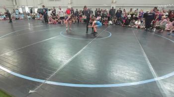 76 lbs Round Robin 5 - Harper Wimmers, Team Ohio - G vs Priya Capizzi, Hammers - G