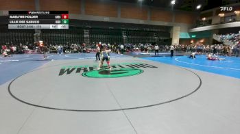 170 lbs Cons. Round 1 - MaeLynn Holder, Gregori vs Lillie Dee Sabuco, Reed