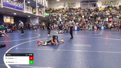 84 lbs Round Of 32 - Stephan Carter, Steel Valley Renegades vs Brock Mowry, Lions Den