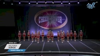 Full Force - Surge [2025 L5 Senior - D2 Day 1] 2025 Cheer Power Prep Nationals & Galveston Showdown