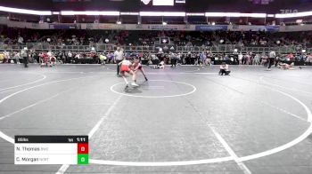 85 lbs Final - Noah Thomas, Bulls vs Coleman Morgan, North Desoto Wrestling Academy