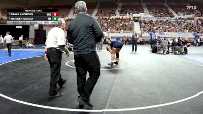 185-D1 Champ. Round 1 - Marissa Garcia, Raymond S. Kellis High School vs Braya Andrews, Deer Valley